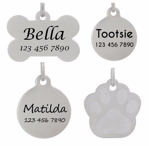 Targhetta pet - id,