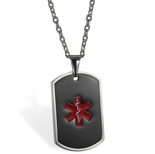Collana uomo acciaio - uomo, inox
