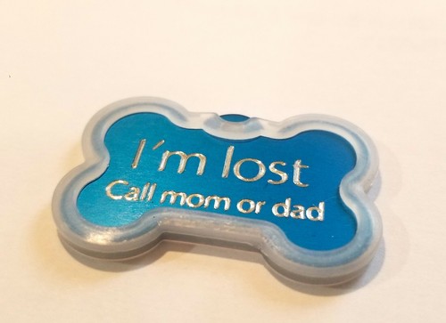 Tag personalizzato inciso - inciso, pet