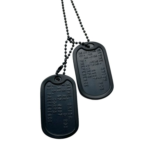 Set targhette cani esercito - set,