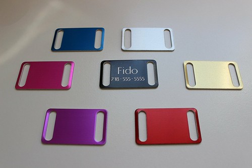 Pet tags slider dog - id, tag
