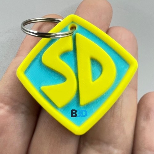 Portachiavi scooby doo dog tag - portachiavi,