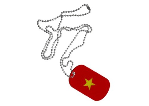 Dog tag fahne flagge - tag,