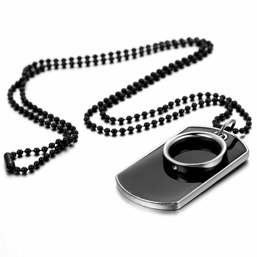 Collana uomo acciaio inox - uomo,