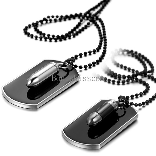 Collana uomo acciaio - collana,