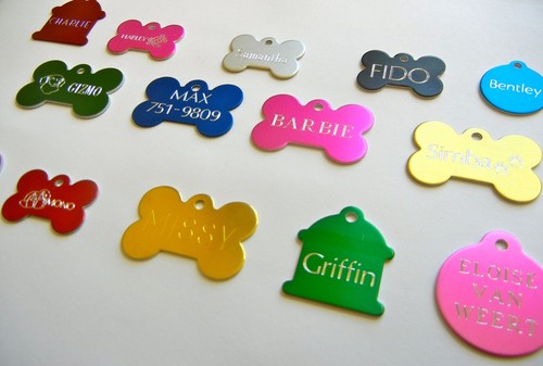 Tag personalizzato inciso - personalizzato,